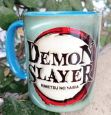 Demon Slayer Baskı içi ve Kulpu Renkli Kupa
