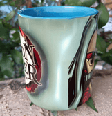 Demon Slayer Baskı içi ve Kulpu Renkli Kupa