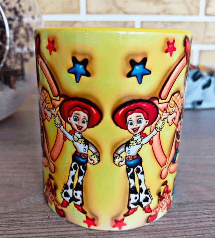 Oyuncak hikayesi Baskı içi ve Kulpu Renkli Kupa