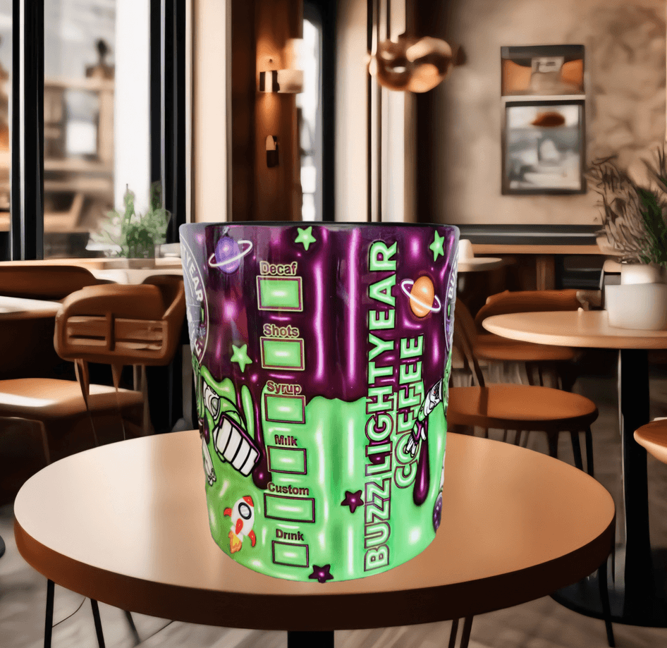 Oyuncak hikayesi Baskı içi ve Kulpu Renkli Kupa