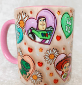 Oyuncak hikayesi Baskı içi ve Kulpu Renkli Kupa