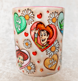 Oyuncak hikayesi Baskı içi ve Kulpu Renkli Kupa