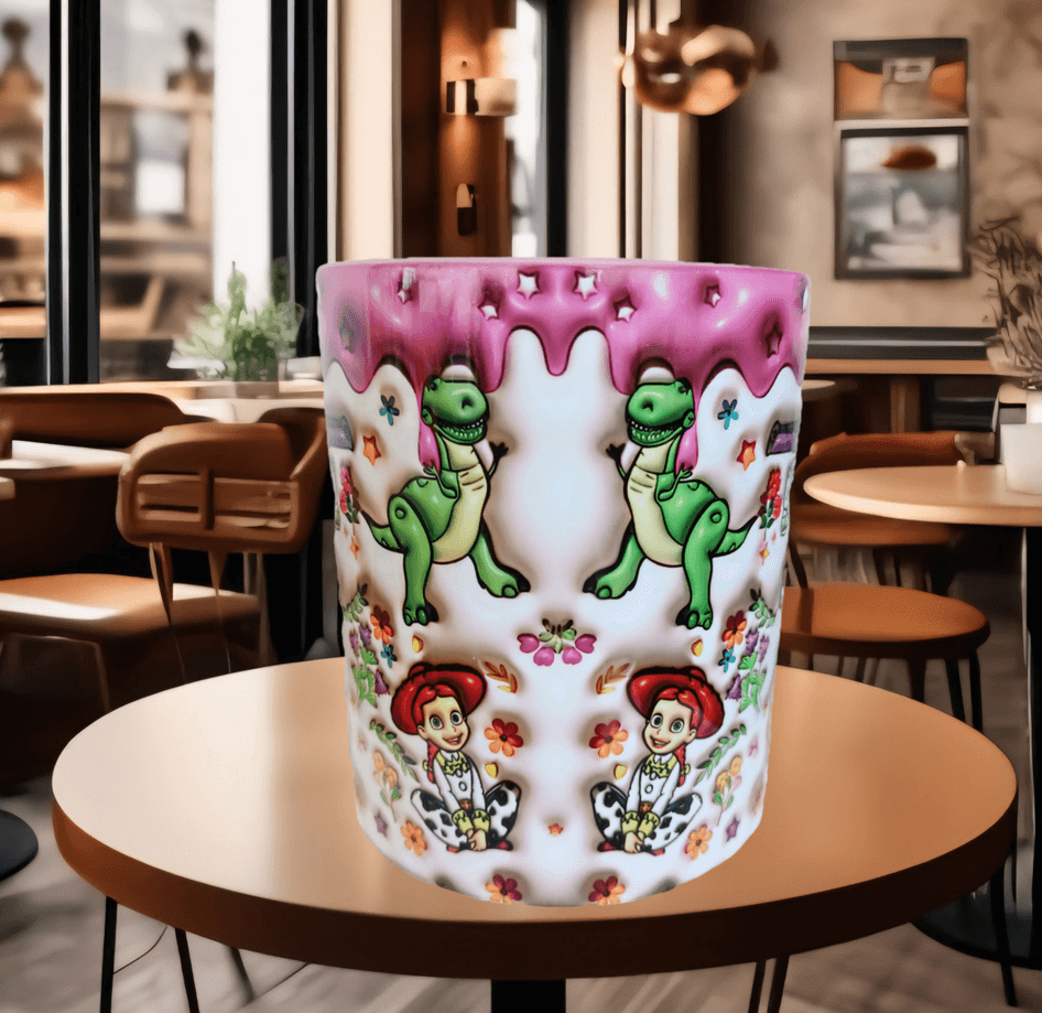 Oyuncak hikayesi Baskı içi ve Kulpu Renkli Kupa