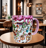 Oyuncak hikayesi Baskı içi ve Kulpu Renkli Kupa