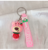 Sevii ayıncık silikon lüks anahtarlık çanta aksesuar