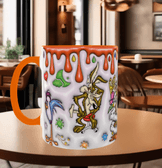 Looney Tunes Baskı içi ve Kulpu Renkli Kupa