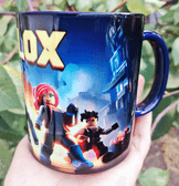 Roblox Baskı içi ve Kulpu Renkli Kupa