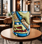 Simpsonlar Baskı içi ve Kulpu Renkli Kupa