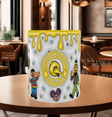 Susam sokağı Baskı içi ve Kulpu Renkli Kupa