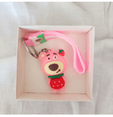 Sevii ayıncık silikon lüks anahtarlık çanta aksesuar