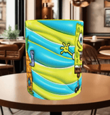 Sünger Bob Baskı içi ve Kulpu Renkli Kupa