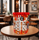 Stitch Baskı içi ve Kulpu Renkli Kupa