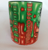 Star wars Baskı içi ve Kulpu Renkli Kupa