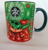 Star wars Baskı içi ve Kulpu Renkli Kupa