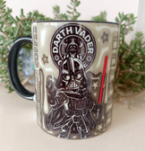 Star wars Baskı içi ve Kulpu Renkli Kupa