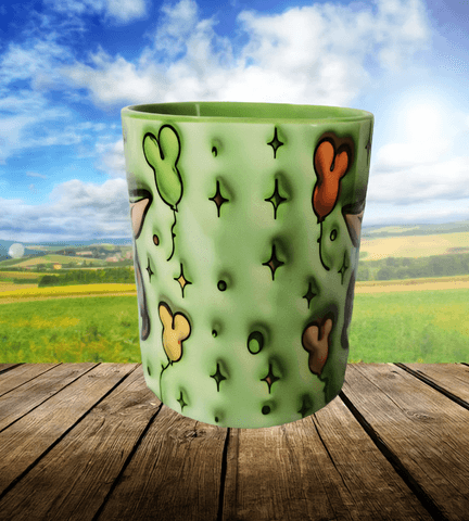 Star wars Baskı içi ve Kulpu Renkli Kupa