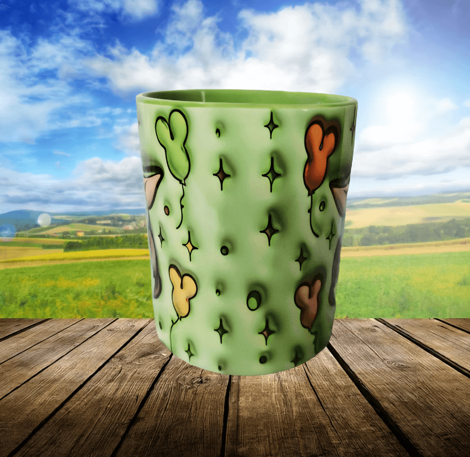 Star wars Baskı içi ve Kulpu Renkli Kupa