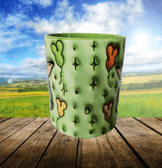 Star wars Baskı içi ve Kulpu Renkli Kupa