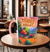 Stardew Valley Baskı içi ve Kulpu Renkli Kupa