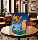 Stardew Valley Baskı içi ve Kulpu Renkli Kupa