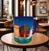 Stardew Valley Baskı içi ve Kulpu Renkli Kupa