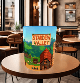 Stardew Valley Baskı içi ve Kulpu Renkli Kupa