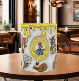 tom ve jerry Baskı içi ve Kulpu Renkli Kupa