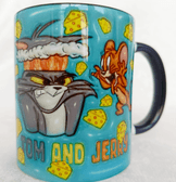tom ve jerry Baskı içi ve Kulpu Renkli Kupa