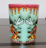 tom ve jerry Baskı içi ve Kulpu Renkli Kupa