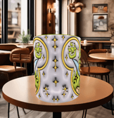 Prenses Baskı içi ve Kulpu Renkli Kupa