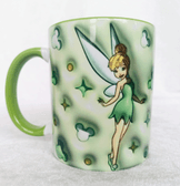 Prenses Baskı içi ve Kulpu Renkli Kupa