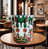 Sevgiler günü özel Baskı içi ve Kulpu Renkli Kupa