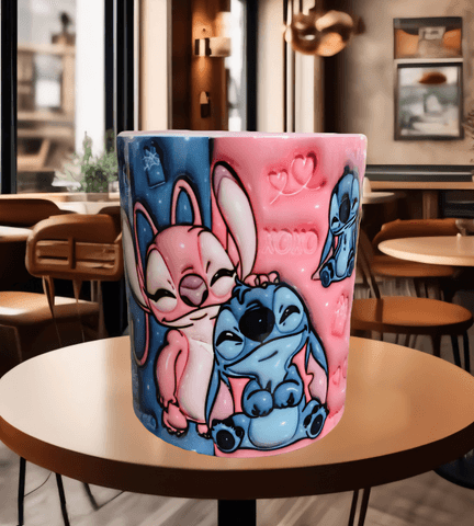 Sevgiler günü özel Baskı içi ve Kulpu Renkli Kupa