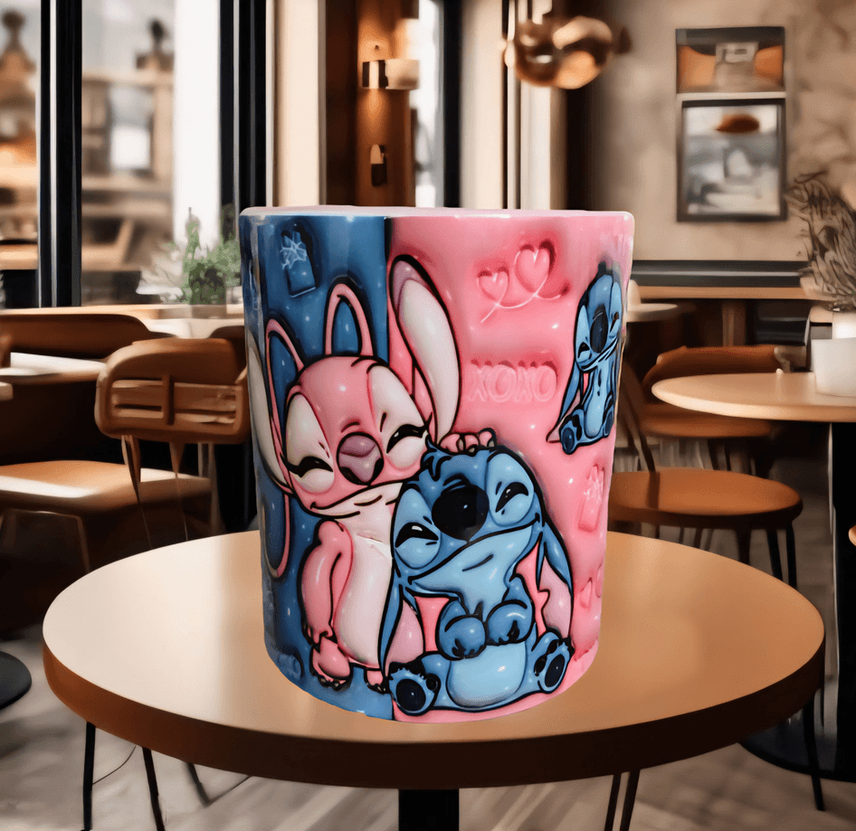 Sevgiler günü özel Baskı içi ve Kulpu Renkli Kupa