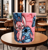 Sevgiler günü özel Baskı içi ve Kulpu Renkli Kupa