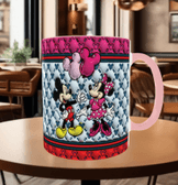 Sevgiler günü özel Baskı içi ve Kulpu Renkli Kupa