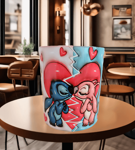 Sevgiler günü özel Baskı içi ve Kulpu Renkli Kupa