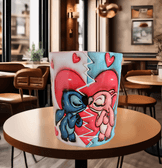 Sevgiler günü özel Baskı içi ve Kulpu Renkli Kupa