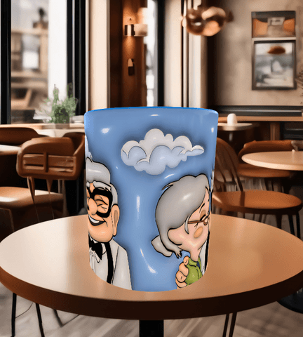 Sevgiler günü özel Baskı içi ve Kulpu Renkli Kupa