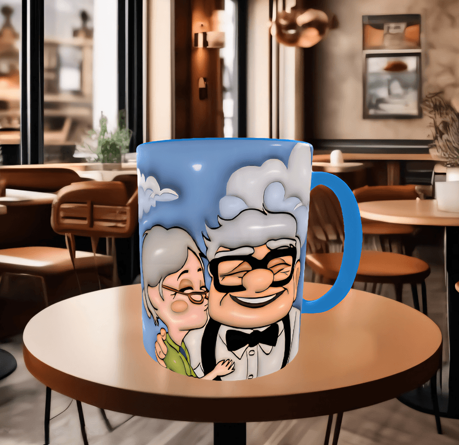 Sevgiler günü özel Baskı içi ve Kulpu Renkli Kupa