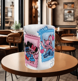 Sevgiler günü özel Baskı içi ve Kulpu Renkli Kupa