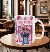 Sevgiler günü özel Baskı içi ve Kulpu Renkli Kupa