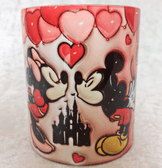 Sevgiler günü özel Baskı içi ve Kulpu Renkli Kupa