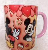 Sevgiler günü özel Baskı içi ve Kulpu Renkli Kupa