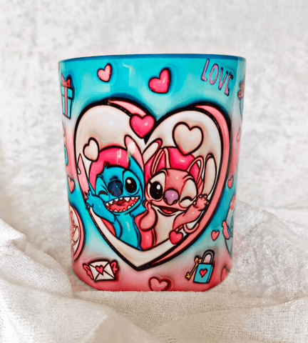 Sevgiler günü özel Baskı içi ve Kulpu Renkli Kupa