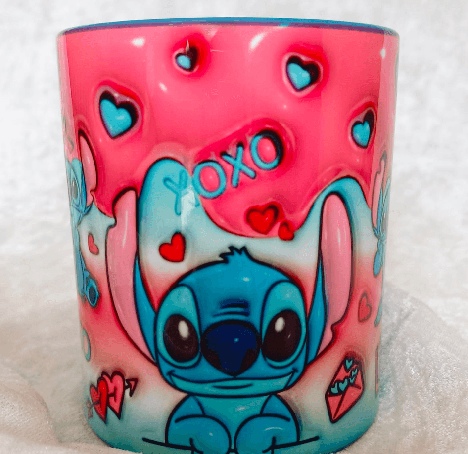 Sevgiler günü özel Baskı içi ve Kulpu Renkli Kupa