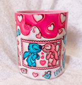 Sevgiler günü özel Baskı içi ve Kulpu Renkli Kupa