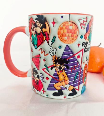 Sevgiler günü özel Baskı içi ve Kulpu Renkli Kupa