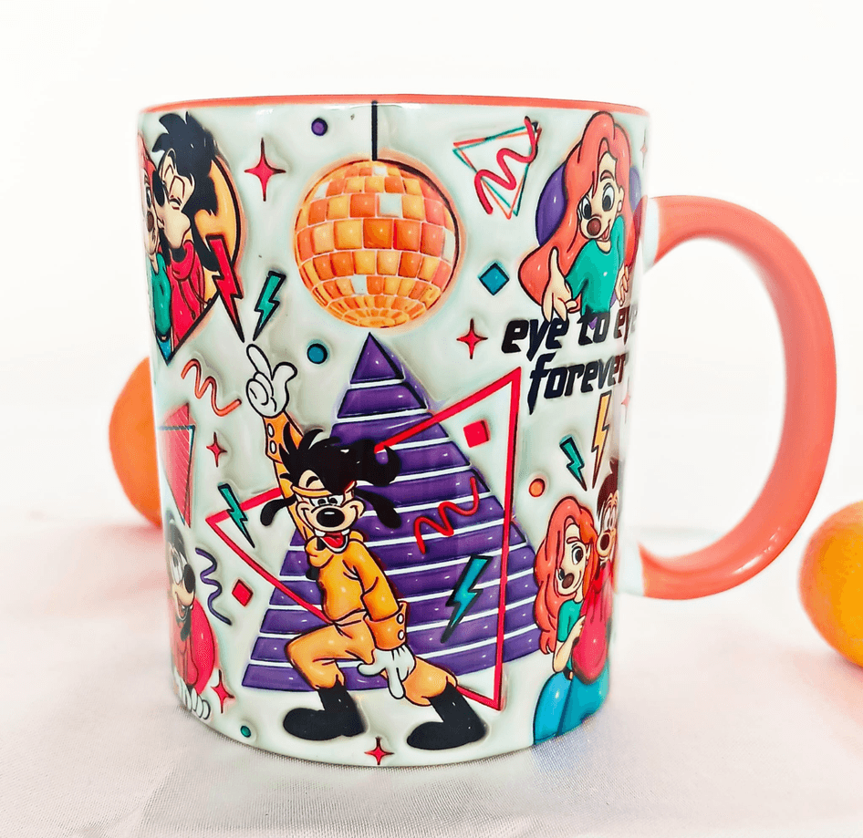 Sevgiler günü özel Baskı içi ve Kulpu Renkli Kupa