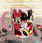 Sevgiler günü özel Baskı içi ve Kulpu Renkli Kupa